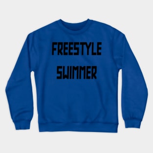 Freestyle Swimmer Crewneck Sweatshirt